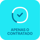 apenas o contratado